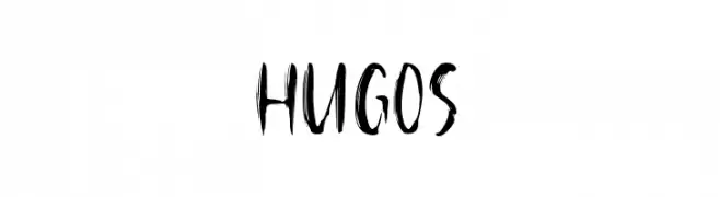 Hugos  font caratteri gratis