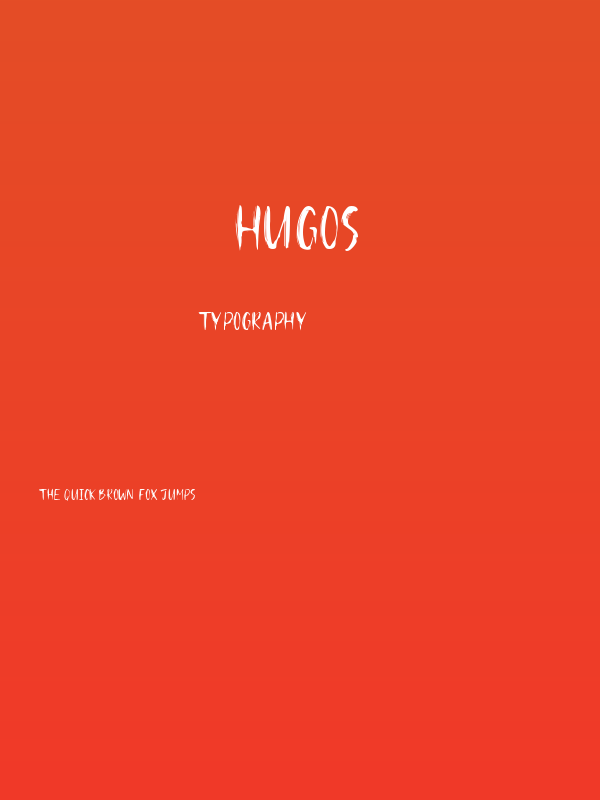 Hugos Poster