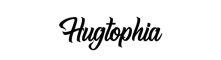 Hugtophia  Free Fonts Download