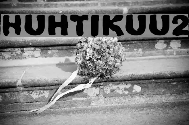 Huhtikuu2 Font examples