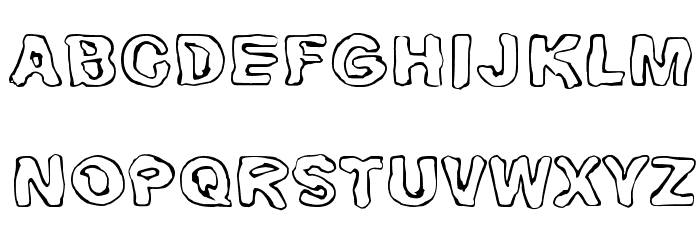 Huhtikuu Font LOWERCASE
