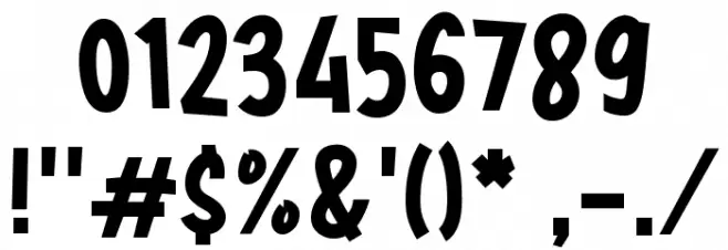 Huik Font OTHER CHARS