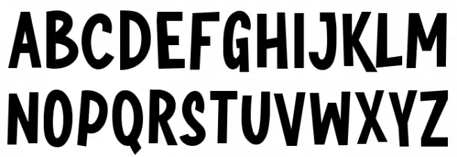 Huik Шрифта ВЕРХНИЙ