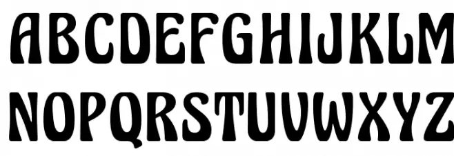 HukOpti-Light Schriftart Groß