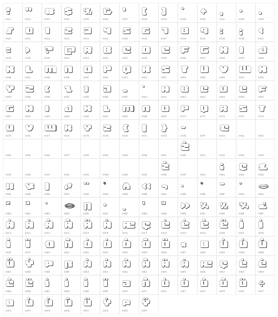 Hula Hoop Girl 3D Character Map