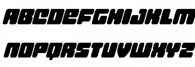 Hula Hoop Girl Condensed Ital Schriftart Groß