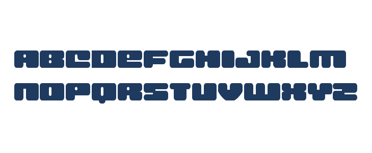 Hula Hoop Girl Expanded Lowercase