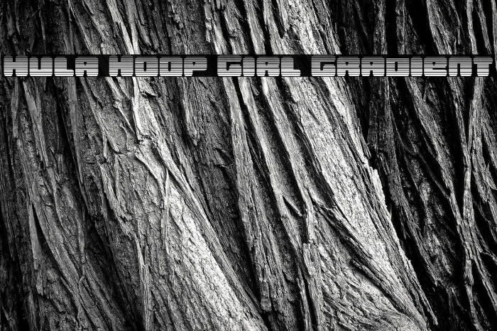 Hula Hoop Girl Gradient Example 1