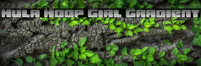 Hula Hoop Girl Gradient Example 2