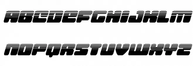 Hula Hoop Girl Halftone Italic Schriftart Groß