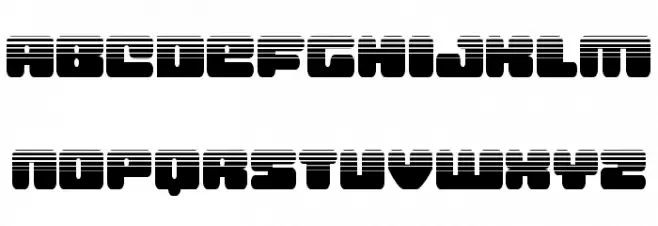 Hula Hoop Girl Halftone Schriftart Groß