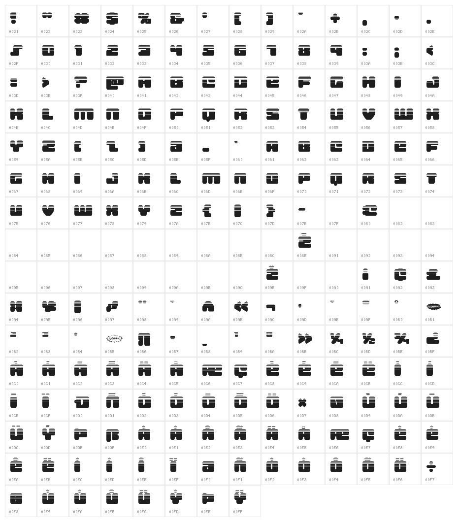 Hula Hoop Girl Halftone Character Map