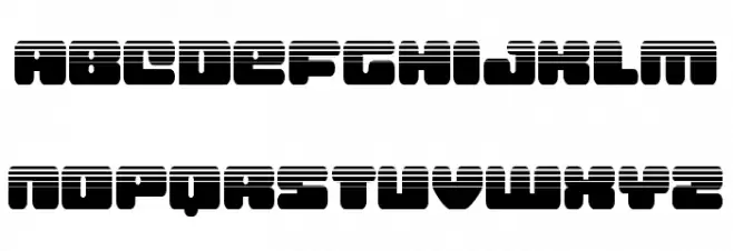 Hula Hoop Girl Halftone Schriftart Kleinbuchstaben