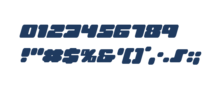 Hula Hoop Girl Italic Other Characters