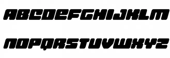 Hula Hoop Girl Italic Schriftart Groß