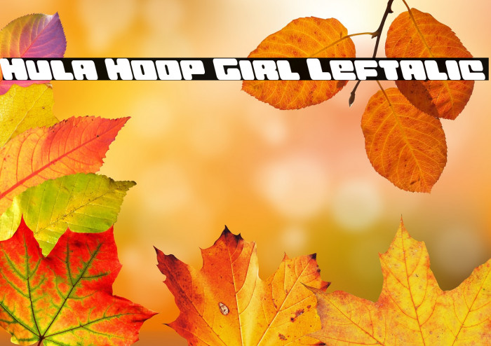 Hula Hoop Girl Leftalic Example 1