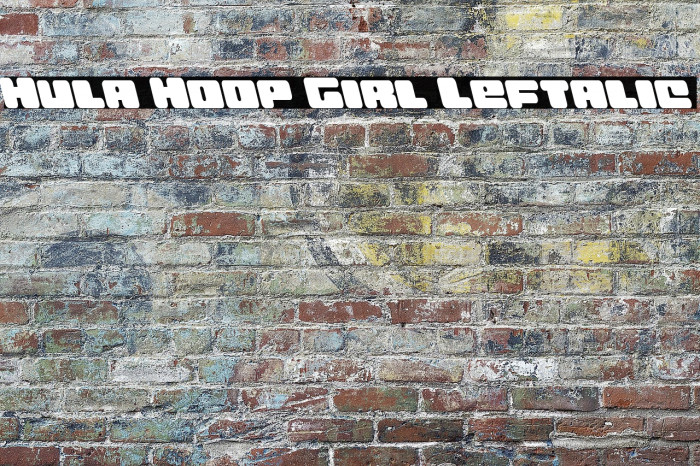 Hula Hoop Girl Leftalic Example 2