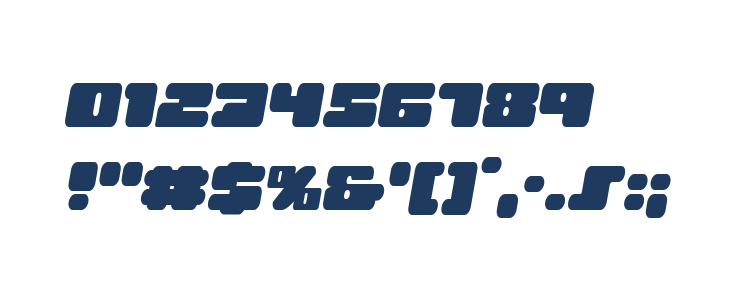 Hula Hoop Girl Semi-Italic Other Characters