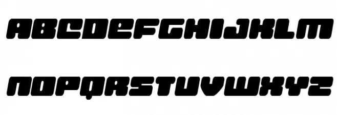 Hula Hoop Girl Semi-Italic Schriftart Kleinbuchstaben