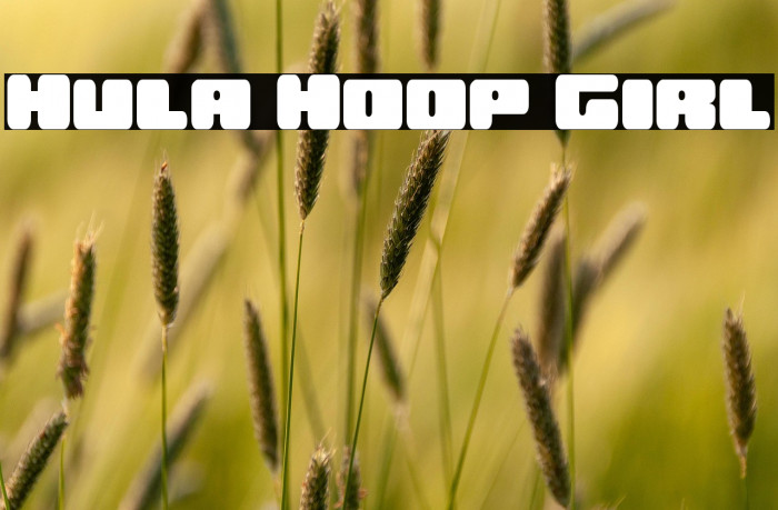 Hula Hoop Girl Example 1