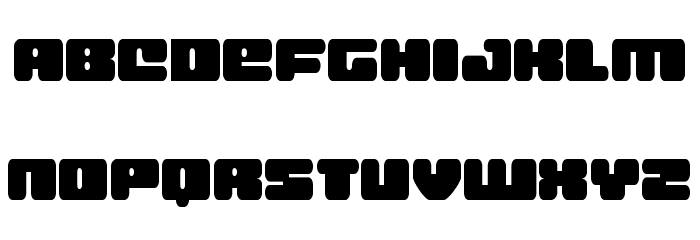 Hula Hoop Girl Font LOWERCASE