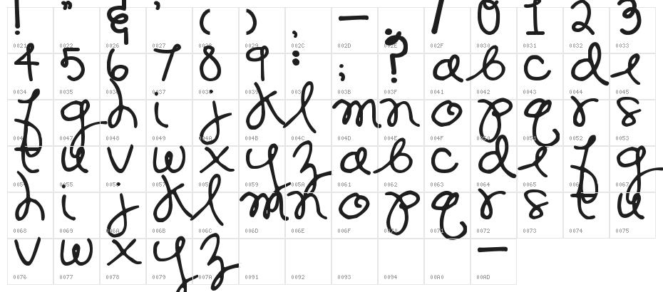 Hula Skirt Girl Character Map