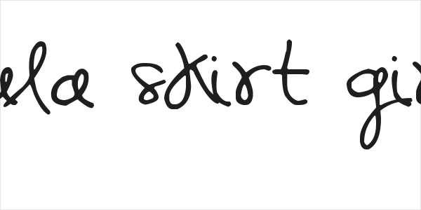 Hula Skirt Girl Logo