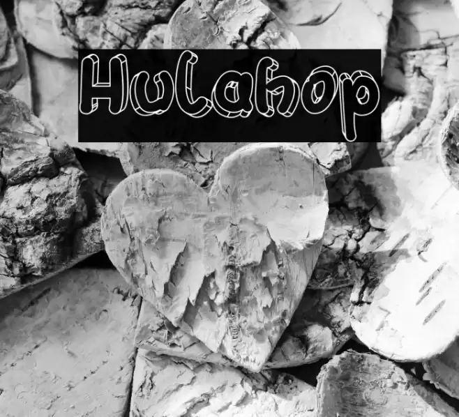 Hulahop Font examples
