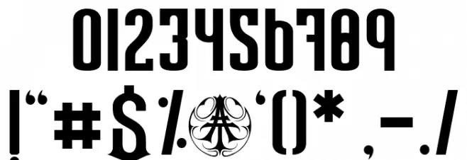 HulfPersonalUseOnly-Regular Font OTHER CHARS