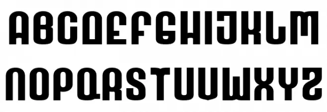 HulfPersonalUseOnly-Regular 字体 小写