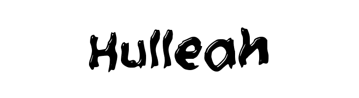 Hulleah  Free Fonts Download