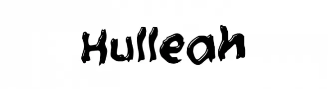 Hulleah  Descarca Fonturi Gratis