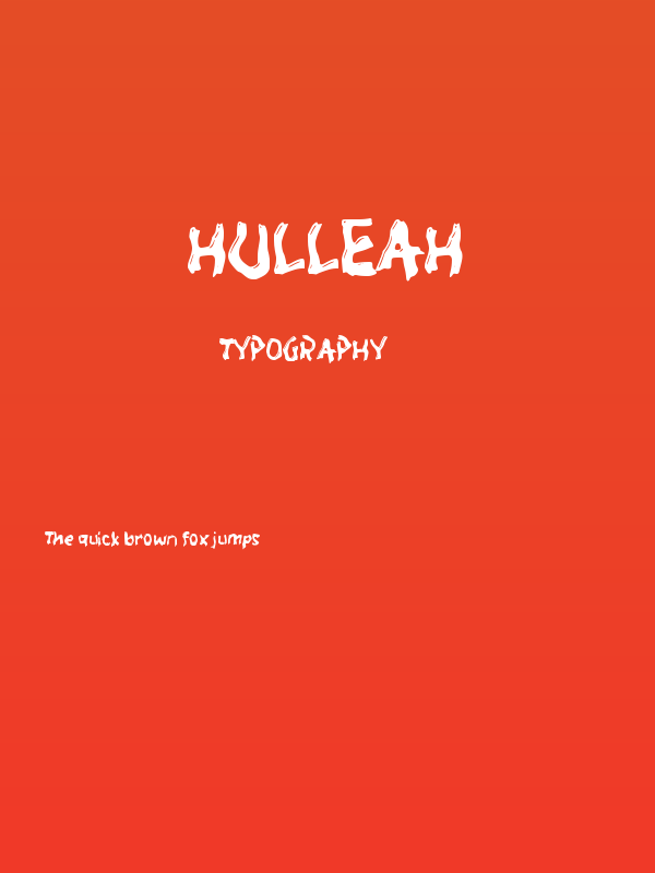 Hulleah Poster