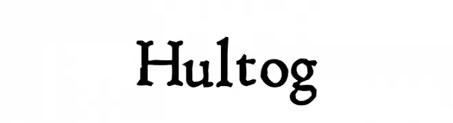Hultog  नि: शुल्क फ़ॉन्ट्स डाउनलोड