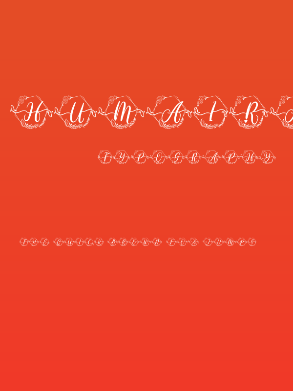 Humaira Monogram Poster