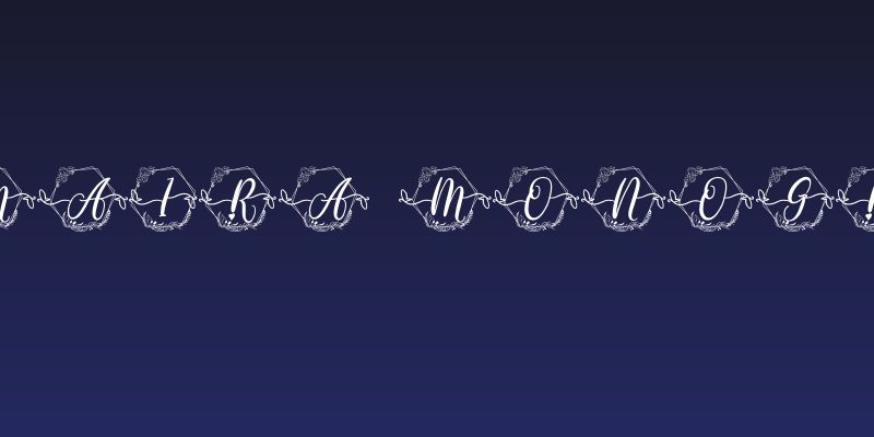 Humaira Monogram Social Header