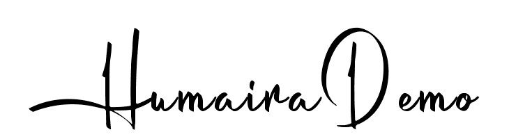 HumairaDemo  font caratteri gratis