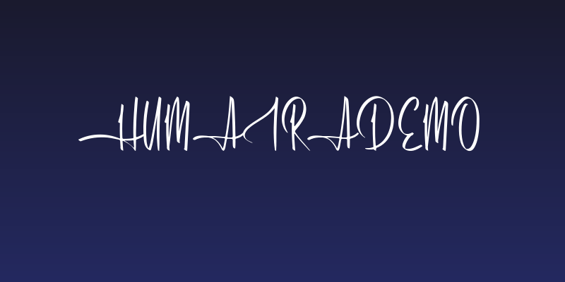 HumairaDemo Social Header