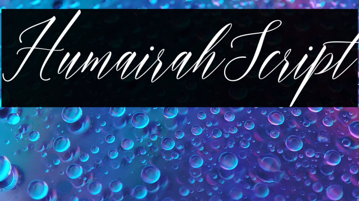 HumairahScript Example 1