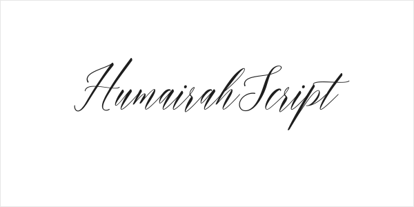 HumairahScript Logo