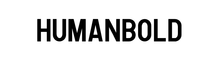 Human Bold  Frei Schriftart Herunterladen