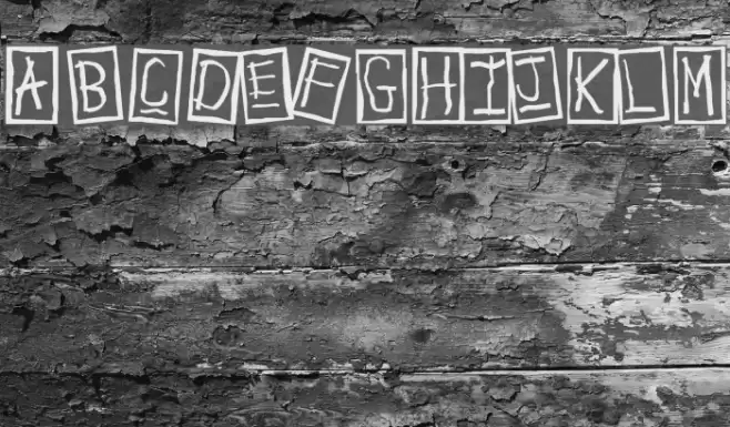 Human Brown Eye Font examples