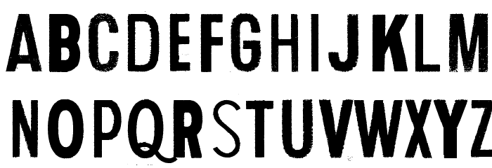 Human Error Echo Font LOWERCASE