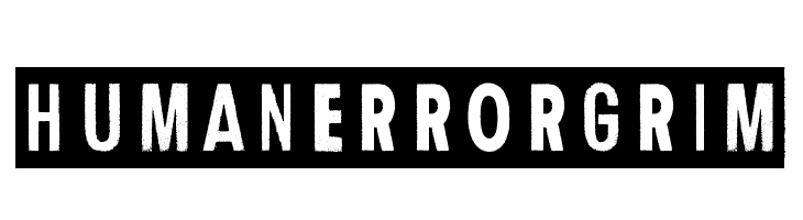 Human Error Grim  नि: शुल्क फ़ॉन्ट्स डाउनलोड