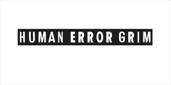 Human Error Grim Logo