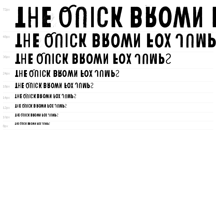 Human Error Upside Down Waterfall