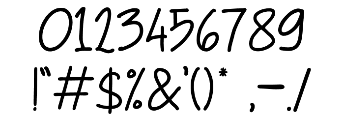 Human Right Font OTHER CHARS