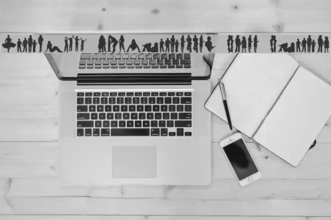 Human Silhouettes Free Four Font examples