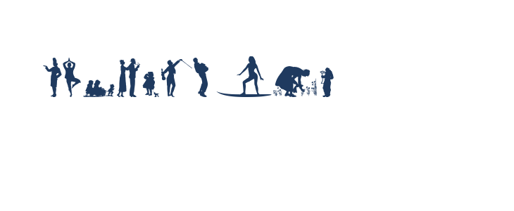 Human Silhouettes Free Nine Other Characters