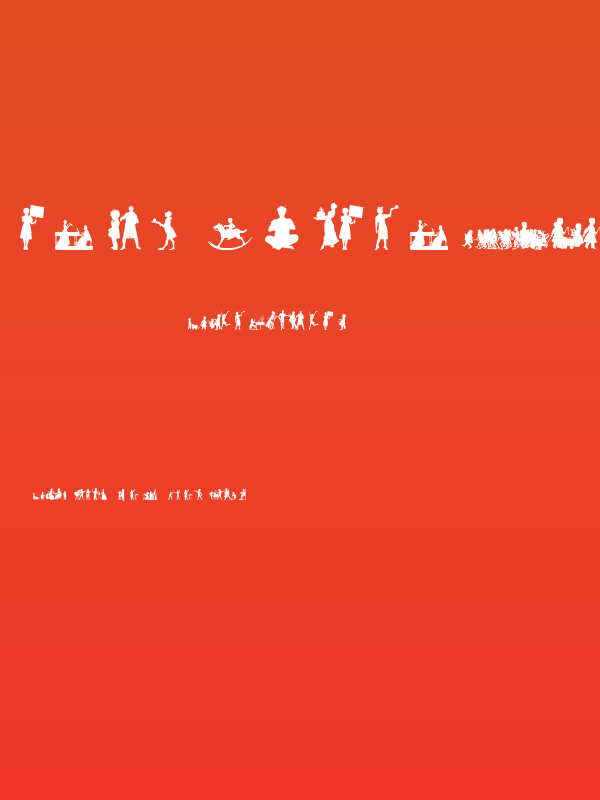 Human Silhouettes Free Ten Poster